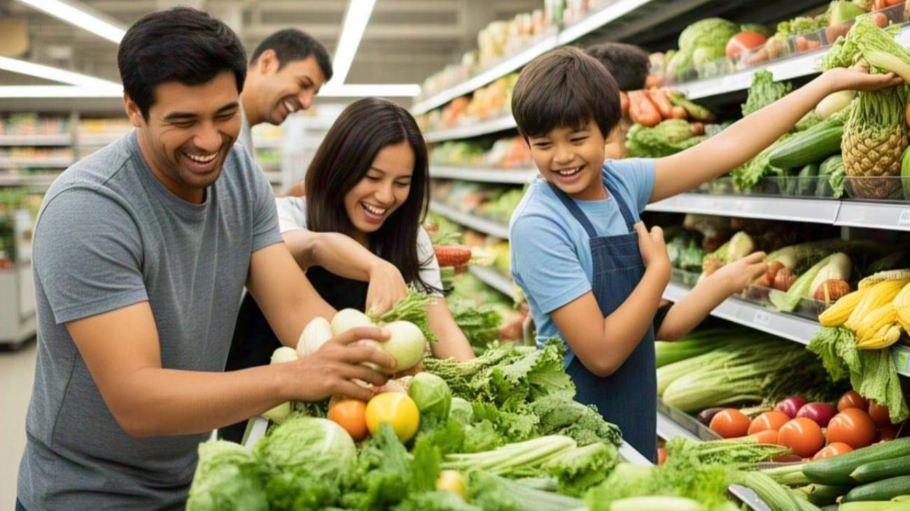 Cliente fiel no supermercado