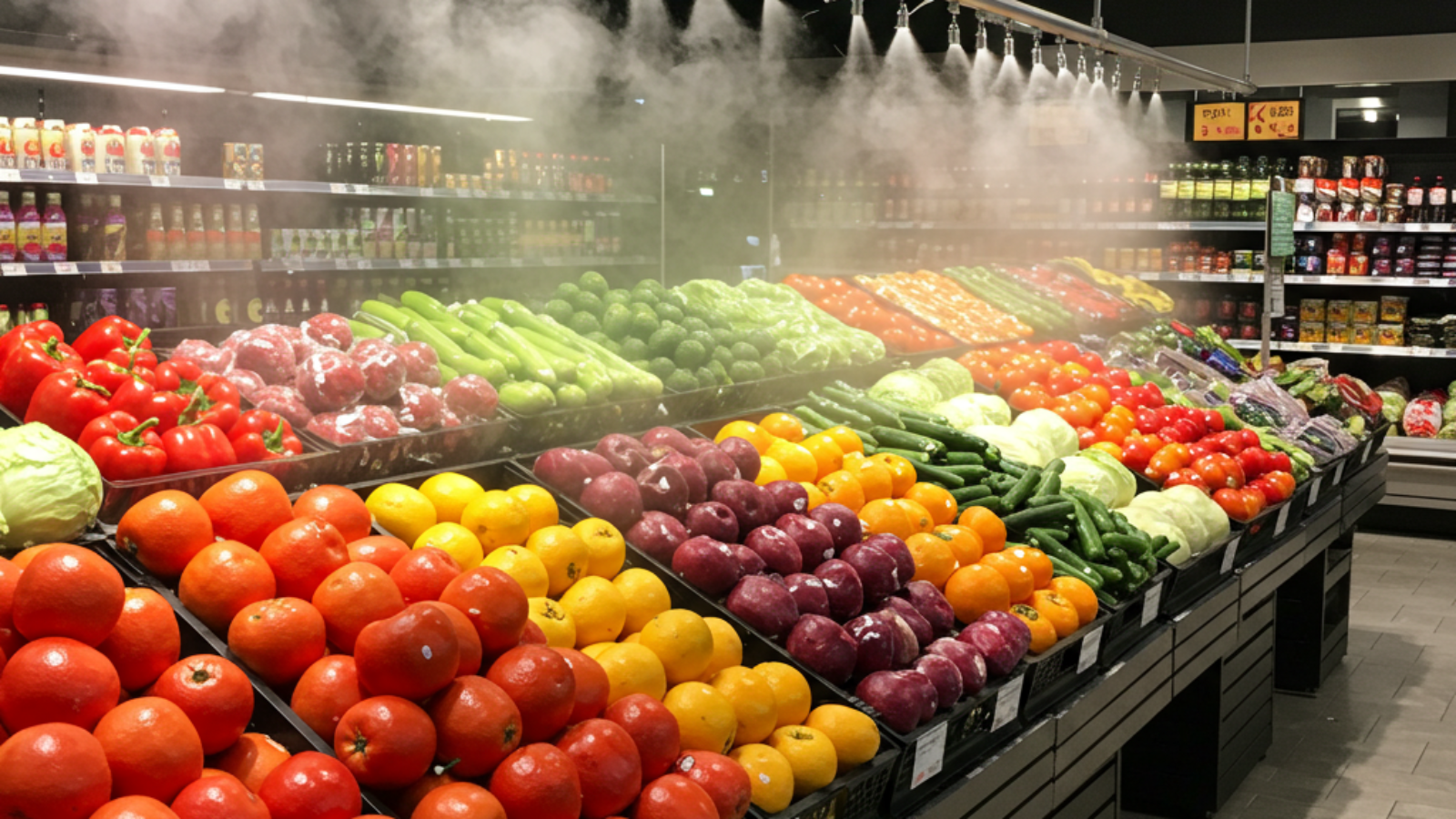 Nebulizador de frutas, legumes e verduras